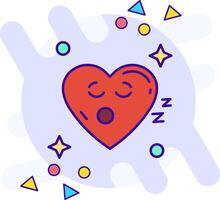 Sleep freestyle Icon vector