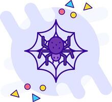 Spider web freestyle Icon vector