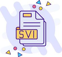 svi estilo libre icono vector