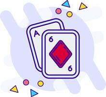 Poker freestyle Icon vector