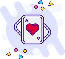Hearts freestyle Icon vector