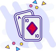 Poker freestyle Icon vector