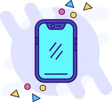 Smartphone freestyle Icon vector