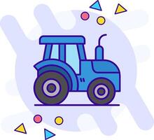 Tractor freestyle Icon vector