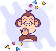 Blush freestyle Icon vector