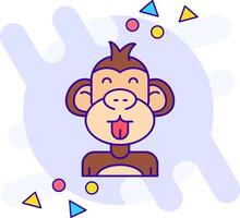 Cute freestyle Icon vector