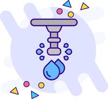 Water freestyle Icon vector