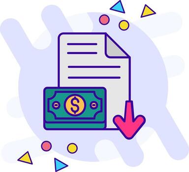 Decrease freestyle Icon vector