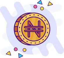 Namecoin estilo libre icono vector