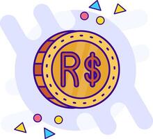 Brazilian real freestyle Icon vector