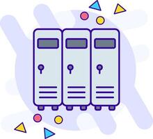 Lockers freestyle Icon vector