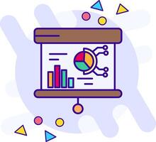 Presentation freestyle Icon vector