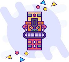 Totem freestyle Icon vector