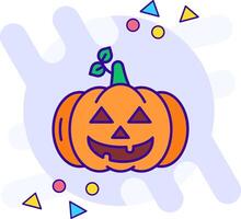 Pumpkin freestyle Icon vector