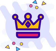 Crown freestyle Icon vector