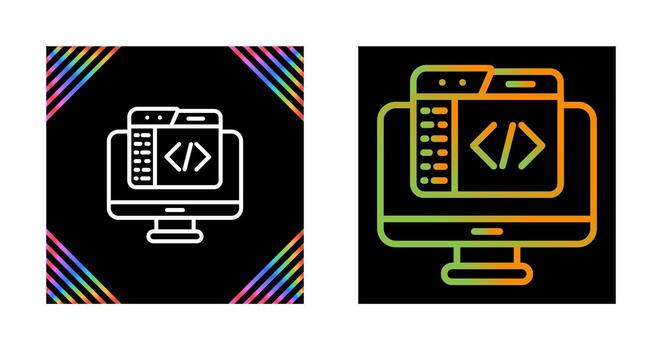 Code Editor Vector Icon