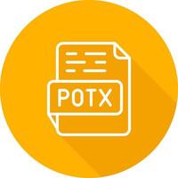 POTX Vector Icon