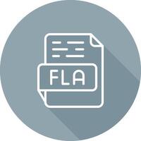 FLA Vector Icon