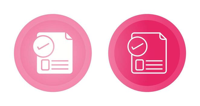 Document Vector Icon