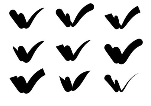 Abstract shape set design. Decoration set. Element design set. vector