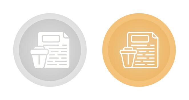 Eliminar botón vector icono