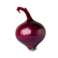 AI generated Fresh red onion isolated on transparent background png