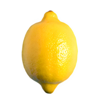 AI generated Fresh lemon isolated on transparent background png