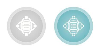 Cluster Server Vector Icon