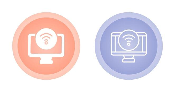 Computer Vector Icon