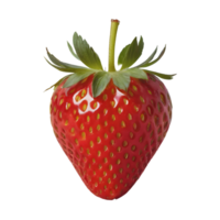 AI generated Strawberry transparent background isolated png