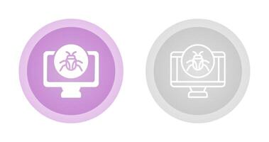 icono de vector de computadora