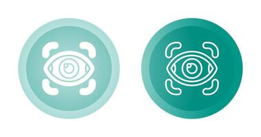 Retinal Scanner Vector Icon