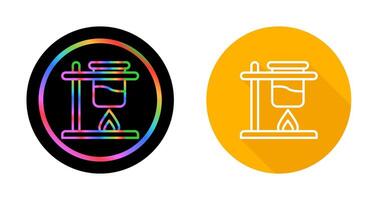 Bunsen Burner Vector Icon