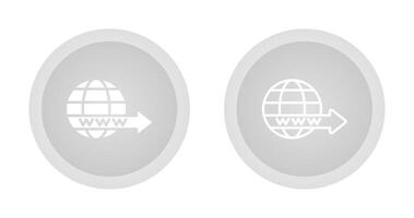 Domain Forwarding Vector Icon