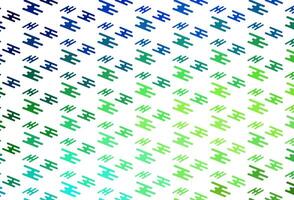 Light Green, Yellow vector background with straight lines.