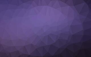 patrón de triángulo borroso vector púrpura oscuro.