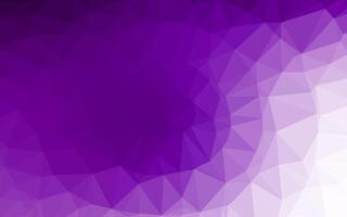 Light Purple vector abstract polygonal texture.