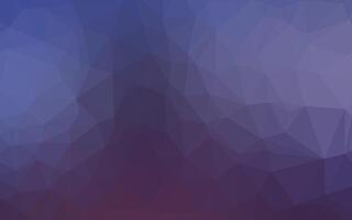 Dark Purple vector shining triangular template.