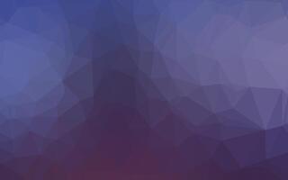 Dark Purple vector shining triangular template.