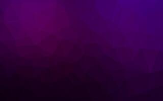 Dark Purple vector polygonal background.