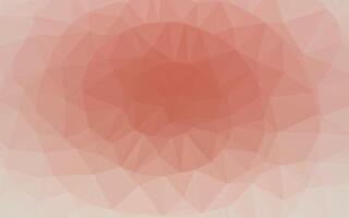 Light Red vector polygonal template.