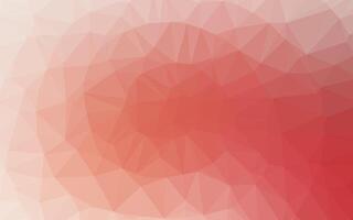 Light Red vector abstract polygonal layout.