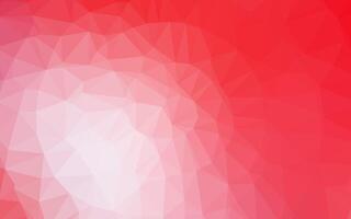 Light Red vector polygon abstract background.