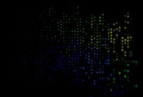 Dark Multicolor, Rainbow vector texture with disks.