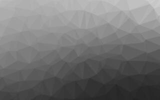 Light Silver, Gray vector shining triangular template.