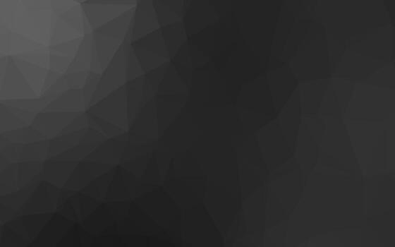 Dark Silver, Gray vector shining triangular pattern.