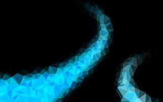 Light BLUE vector abstract mosaic pattern.
