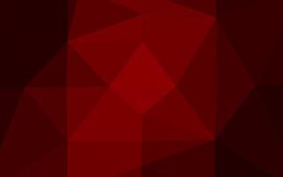 Light Red vector polygonal pattern.