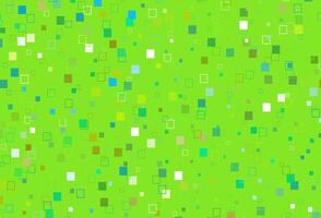 Light Green, Yellow vector layout with rectangles, squares.