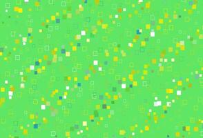 Light Green, Yellow vector template with square style.